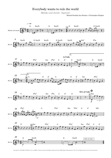 Everybody Wants To Rule The World