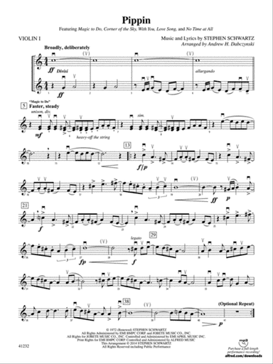 Pippin: 1st Violin