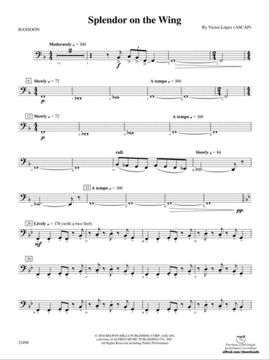 Splendor on the Wing: Bassoon