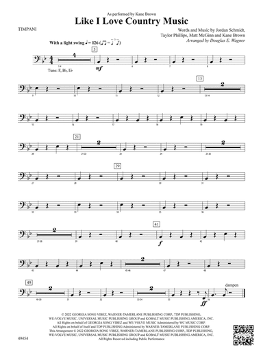 Like I Love Country Music: Timpani