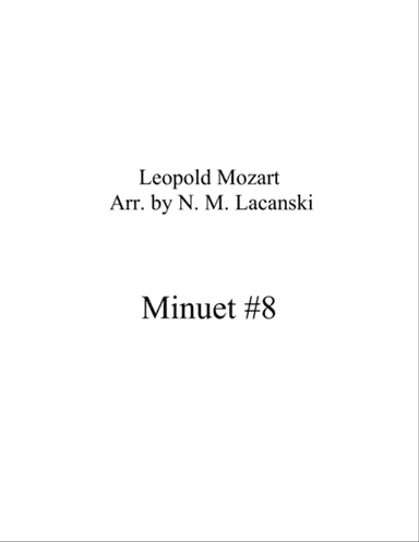 Minuet #8