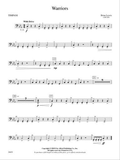 Warriors: Timpani