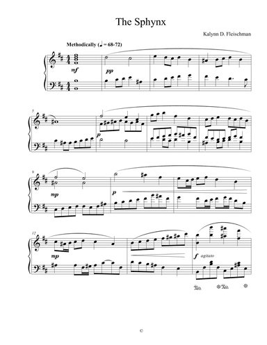 30 Mythical Beasts: The Sphynx