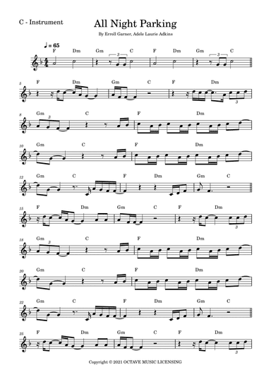 All Night Parking (with Erroll Garner) Interlude