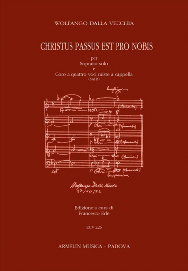 Christus Passus est pro nobis