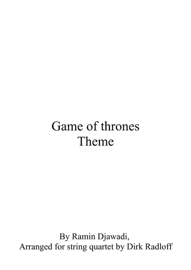 Game Of Thrones