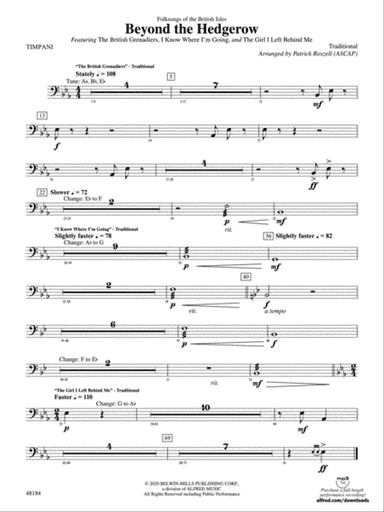 Beyond the Hedgerow: Timpani