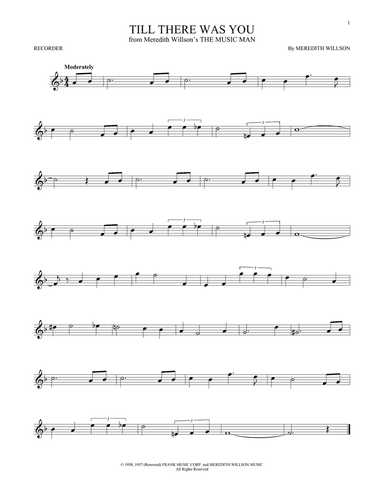 Till There Was You (from The Music Man)