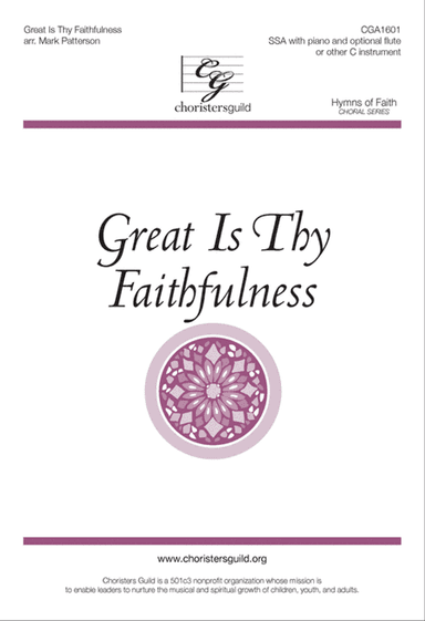 Great Is Thy Faithfulness (SSA)