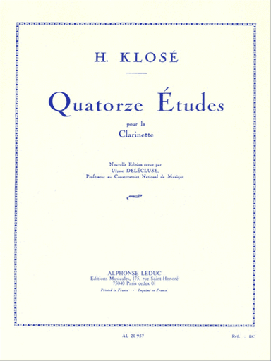 Fourteen Studies (clarinet)
