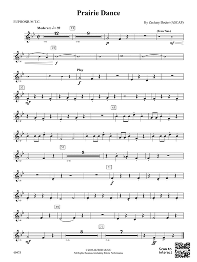 Prairie Dance: Baritone T.C.