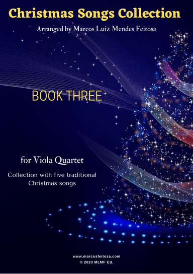 Christmas Song Collection (for Viola Quartet) - BOOK THREE
