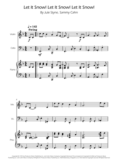 Let It Snow! Let It Snow! Let It Snow!