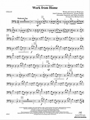 Work from Home: Cello