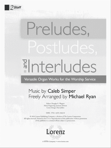 Preludes, Postludes, and Interludes