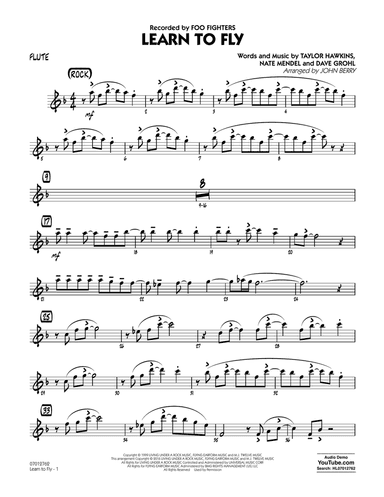 Learn to Fly - Flute