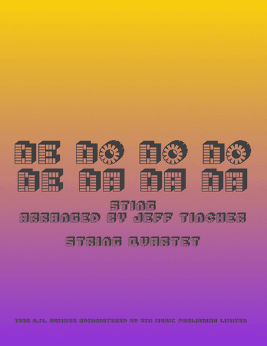 De Do Do Do, De Da Da Da