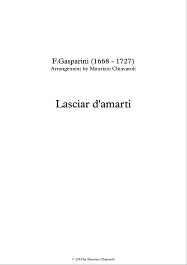 Lasciar d'amarti