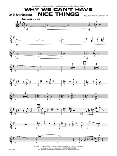 Why We Can't Have Nice Things: E-flat Alto Saxophone
