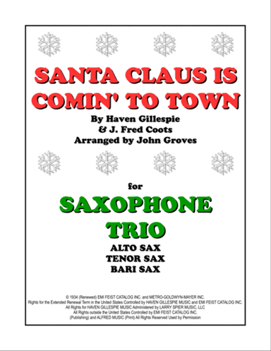 Santa Claus Is Comin' To Town