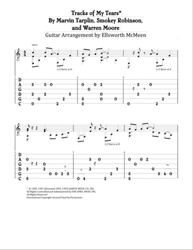 The Tracks Of My Tears