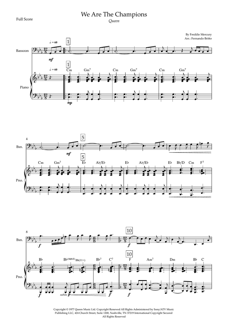 We Are The Champions