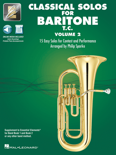 Classical Solos for Baritone T.C. – Volume 2
