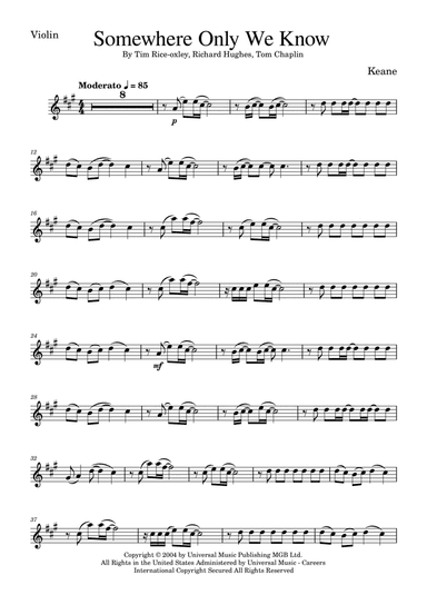 Somewhere Only We Know