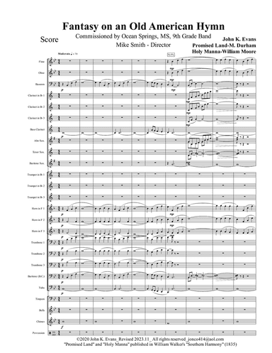 Fantasy on an Old American Hymn