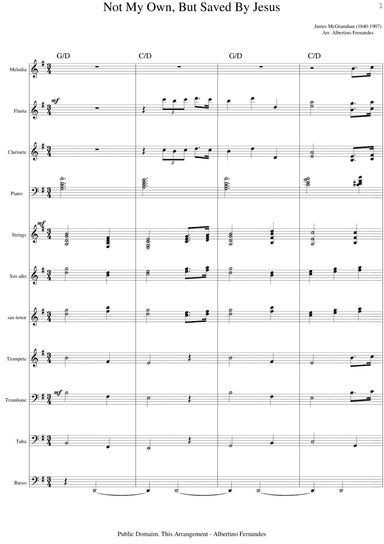 Not My Own, But Saved By Jesus