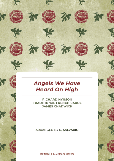 Angels We Have Heard On High (Key of C Major)
