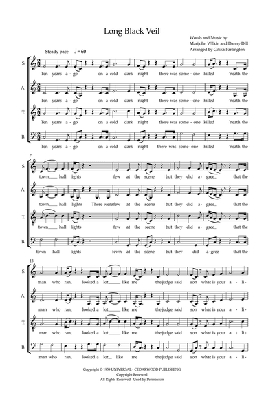 The Long Black Veil (arr. Gitika Partington)