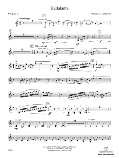 Kallalanta: 2nd Violin
