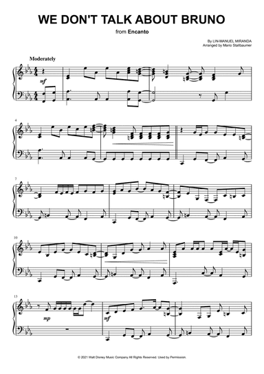 We Don't Talk About Bruno