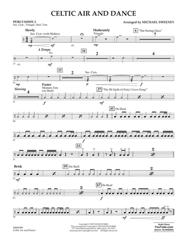 Celtic Air and Dance - Percussion 2