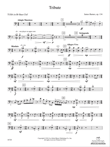 Tribute: (wp) B-flat Tuba B.C.