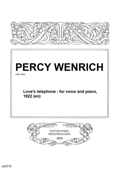 Love's telephone, 1922 (en) Wenrich, Percy, 1887-1952, text