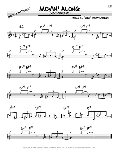 Movin' Along (Sid's Twelve)