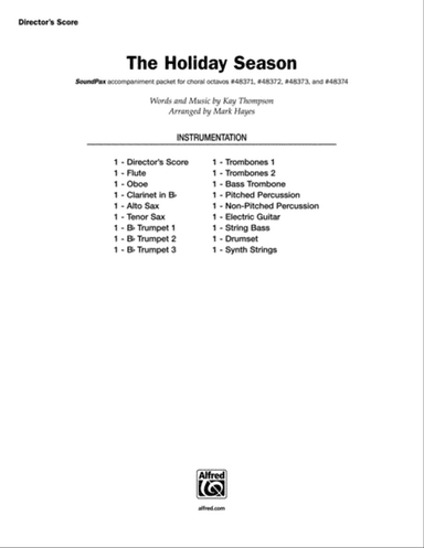 The Holiday Season: Score