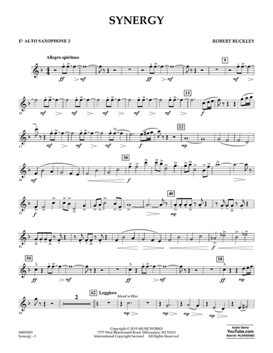 Synergy - Eb Alto Saxophone 2