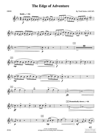 The Edge of Adventure: Oboe