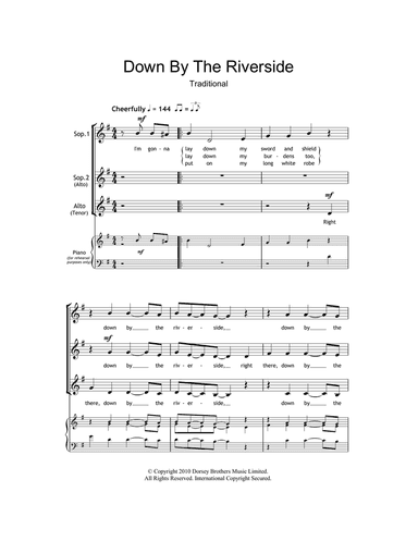 Down By The Riverside (arr. Barrie Carson Turner)