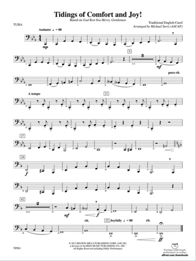 Tidings of Comfort and Joy!: Tuba