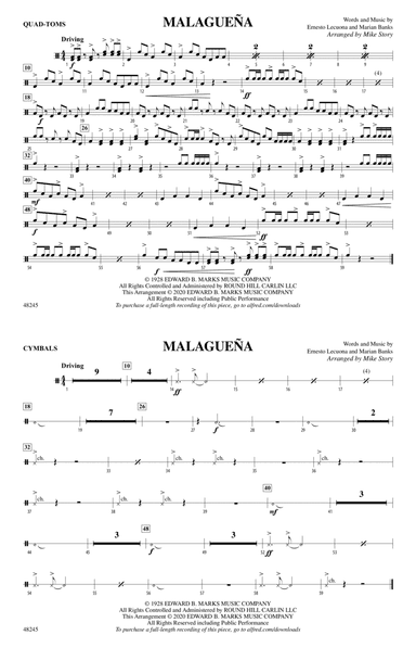 Malagueña: Quad-Toms