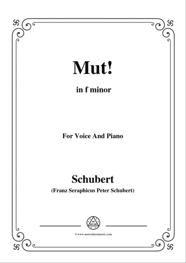 Schubert-Gute Nacht,from 'Winterreise',Op.89(D.911) No.1,in b minor,for Voice&Piano
