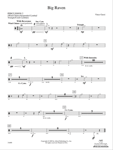 Big Raven: 2nd Percussion