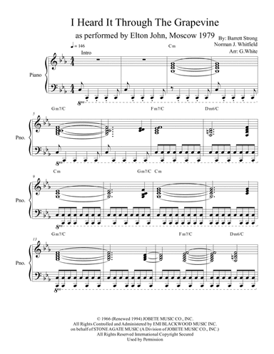 I Heard It Through The Grapevine