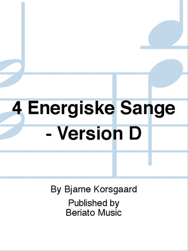 4 Energiske Sange - Version D