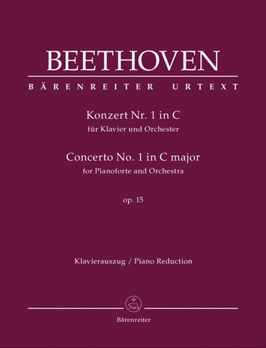 Concerto for Pianoforte and Orchestra Nr. 1 C major op. 15