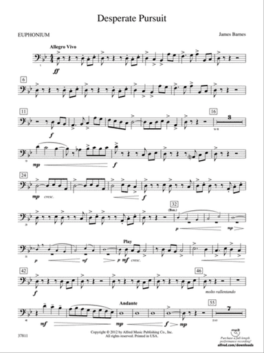 Desperate Pursuit: Baritone B.C.